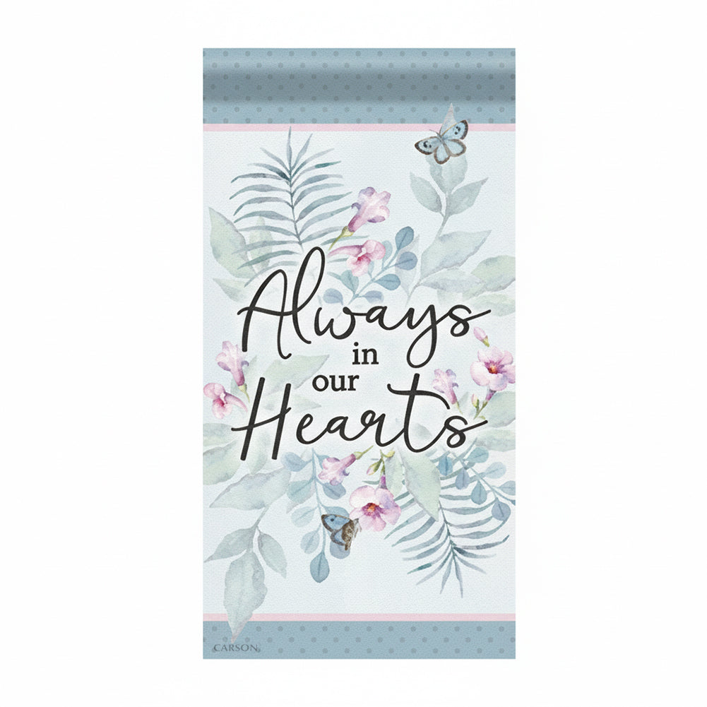 Carson Always In Our Hearts Mini Flag 8