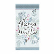 Carson Always In Our Hearts Mini Flag