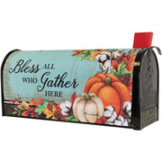 Carson Cotton & Pumpkins Mailbox Cover