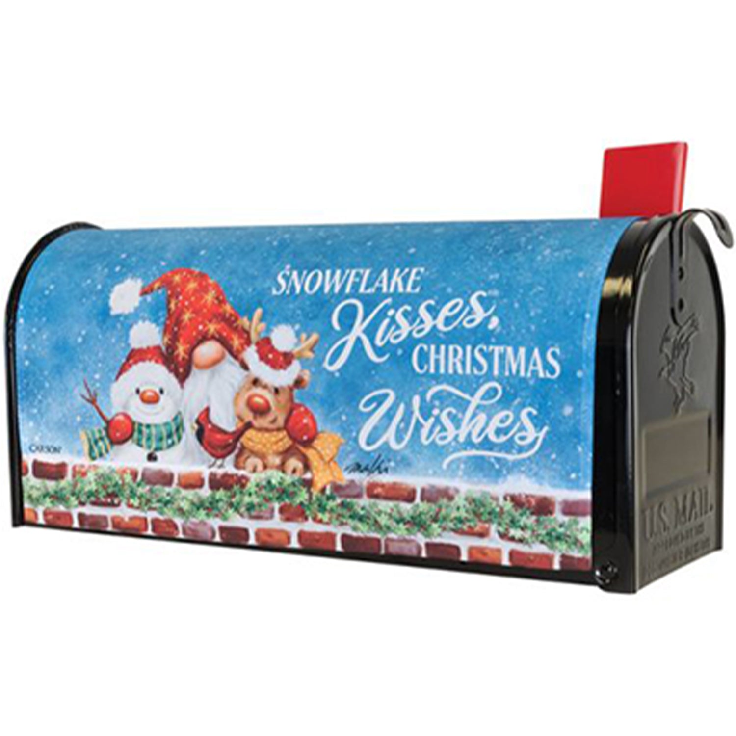 Carson Santa Gnome & Friends Mailbox Cover