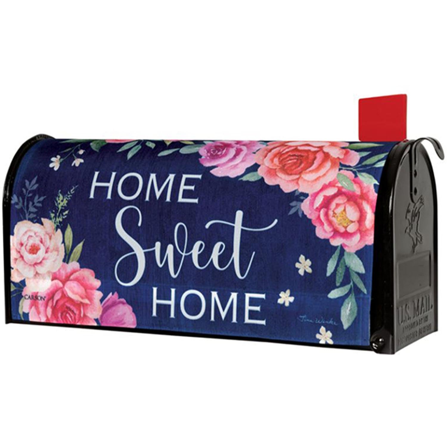 Carson Home Sweet Home Mailbox Cover