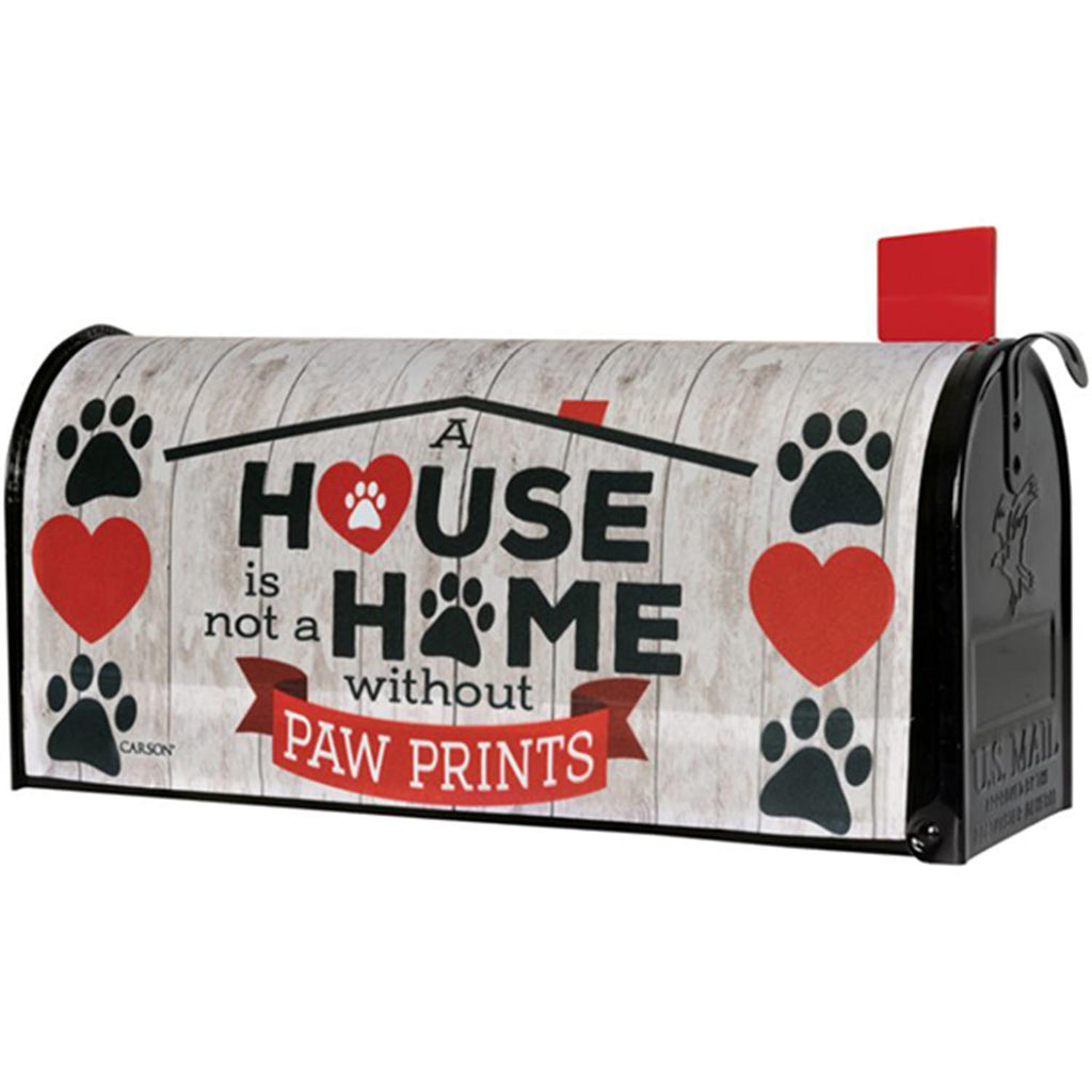 Carson Paw Prints Mailbox Cover