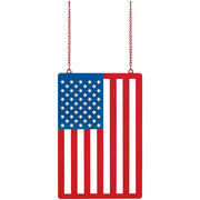 Carson American Flag Metal Garden Flag