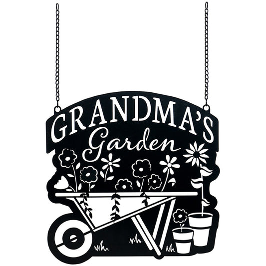 Carson Grandma's Garden Metal Garden Flag