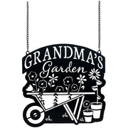 Carson Grandma's Garden Metal Garden Flag