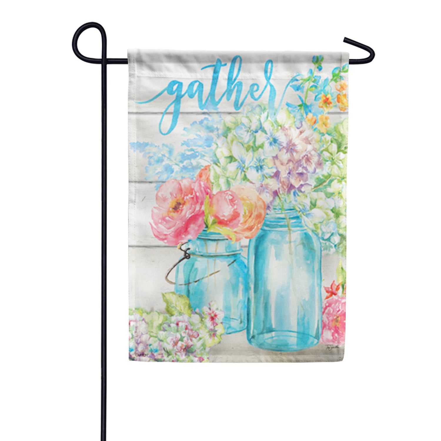 Carson Magnificent Mason Jars Garden Flag