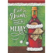 Carson Drink and Be Merry House Flag