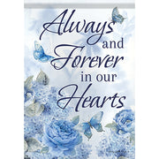 Always In Our Hearts - Garden Flag