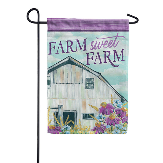Carson Floral Barn Garden Flag