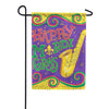 Carson Mardi Gras Sounds Garden Flag