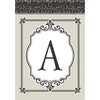 Carson Timeless Details Monogram Garden Flag