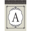 Carson Timeless Details Monogram Garden Flag