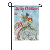 Carson Christmas Bike Pup Garden Flag