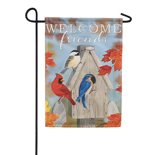 Carson Songbird House Garden Flag