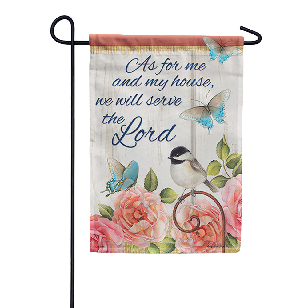 Carson As For Me Dura Soft Garden Flag