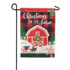 Carson Holiday Farm Garden Flag