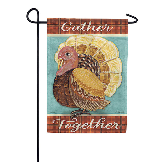 Carson Turkey Blessings Garden Flag