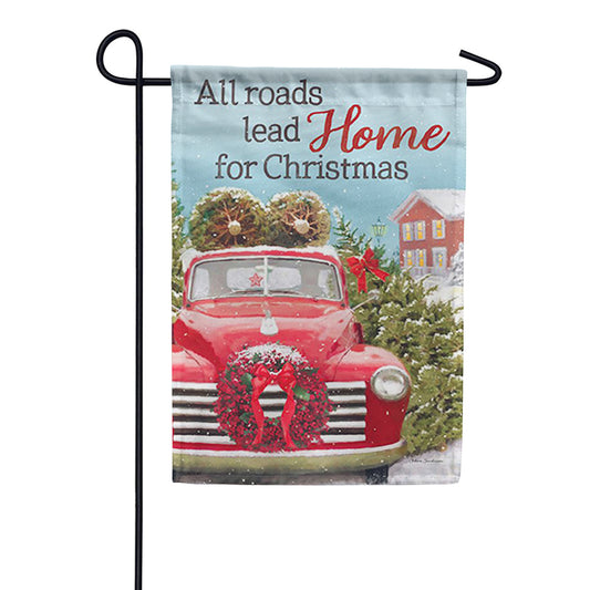 Carson Christmas Tree Delivery Garden Flag