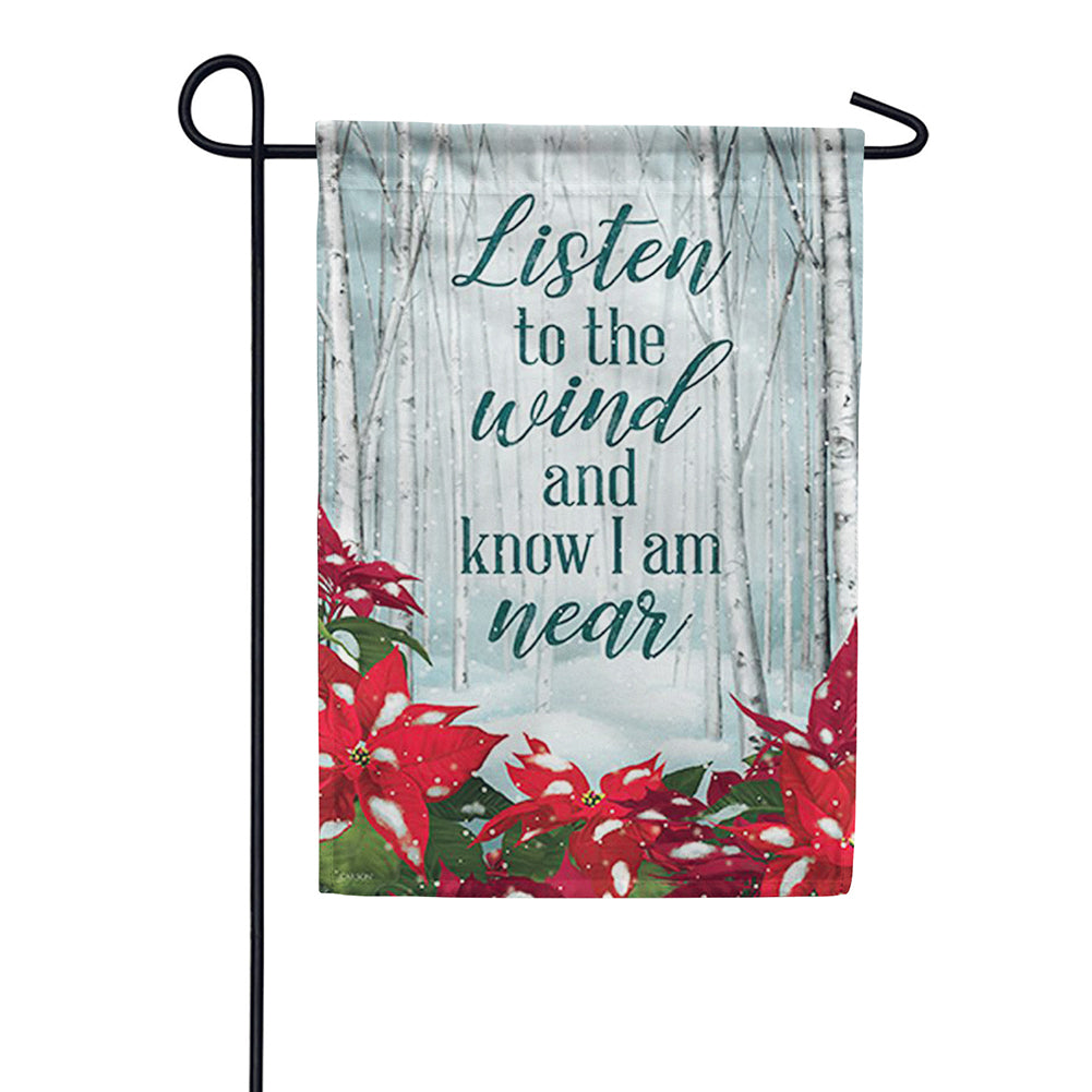 Carson Listen & Know DuraSoft Garden Flag
