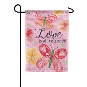 Carson Butterfly Love Garden Flag