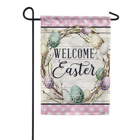 Carson Farmhouse Easter Garden Flag
