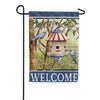 Carson Bluebirds Welcome Garden Flag
