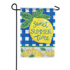 Carson Glittertrends Garden Flag - Sweet Summertime