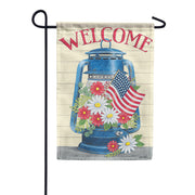 Carson Freedom Lantern Garden Flag