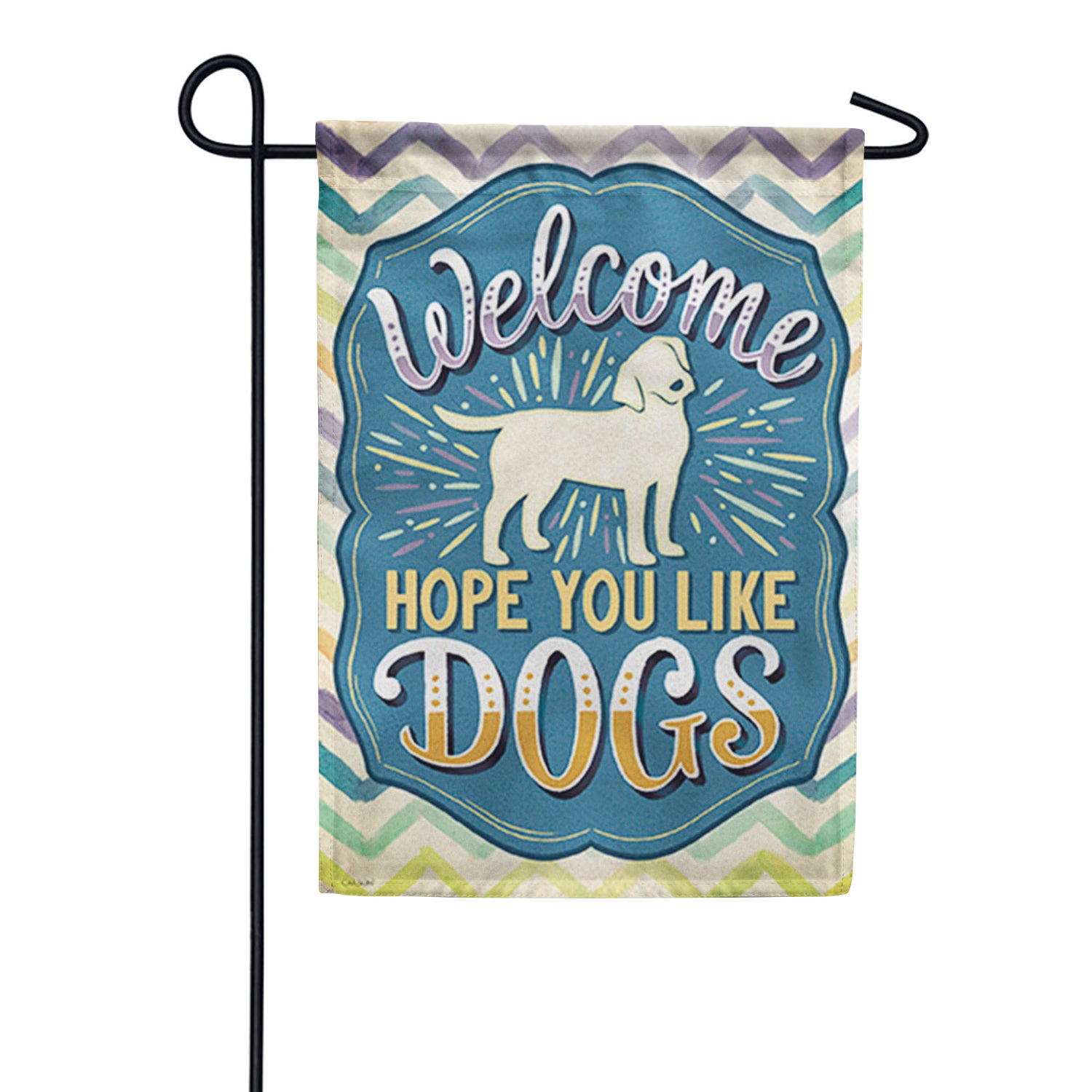 Carson Hope You Like Dogs Garden Flag