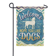 Carson Hope You Like Dogs Garden Flag
