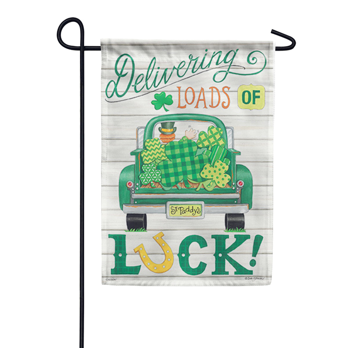 Carson Loads of Luck Garden Flag