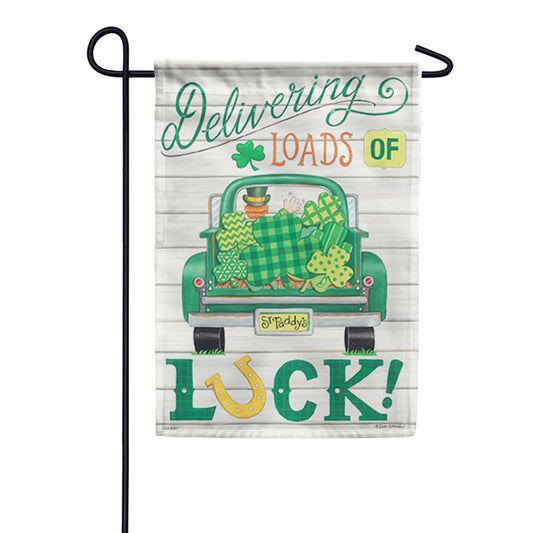 Carson Loads of Luck Garden Flag