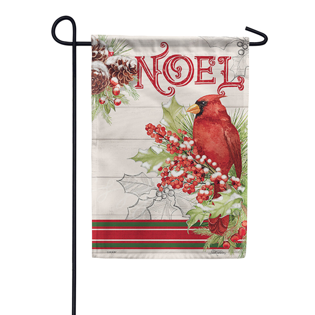 Carson Noel Cardinal Garden Flag