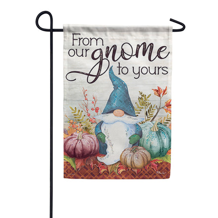 Carson Fall Gnome Glitter Trends Garden Flag