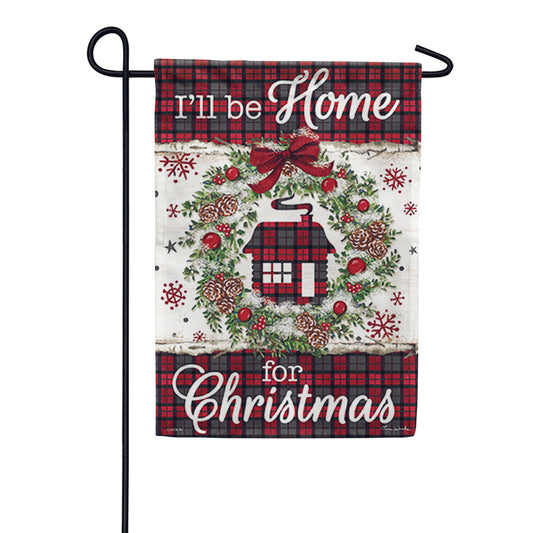 Carson Plaid Cabin Garden Flag