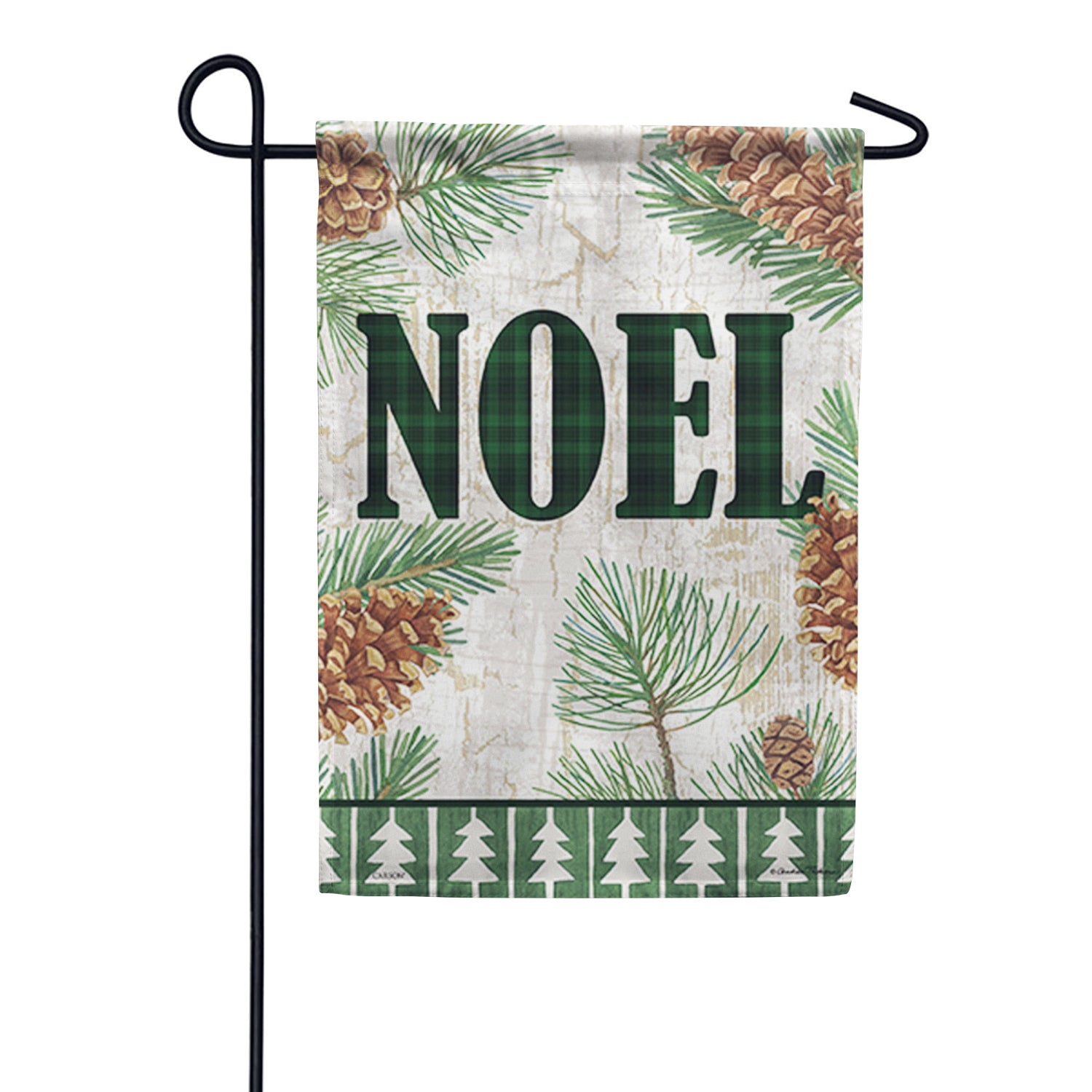 Carson Noel and Pine Garden Flag