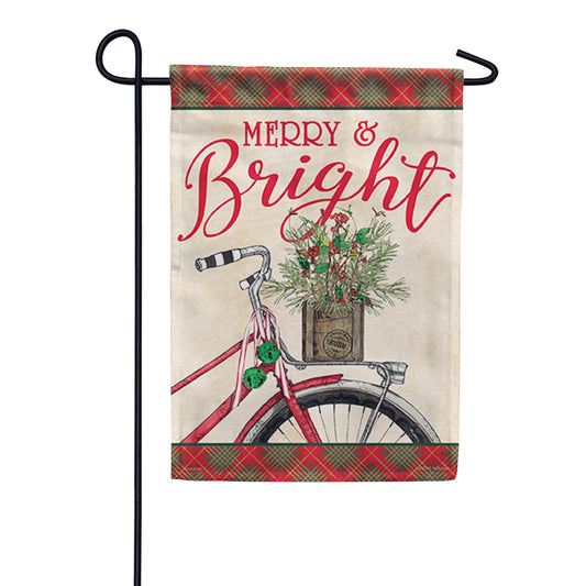 Carson Red Bike Garden Flag