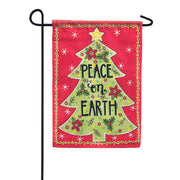 Carson Christmas Peace Garden Flag