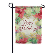 Carson Holiday Wishes Garden Flag