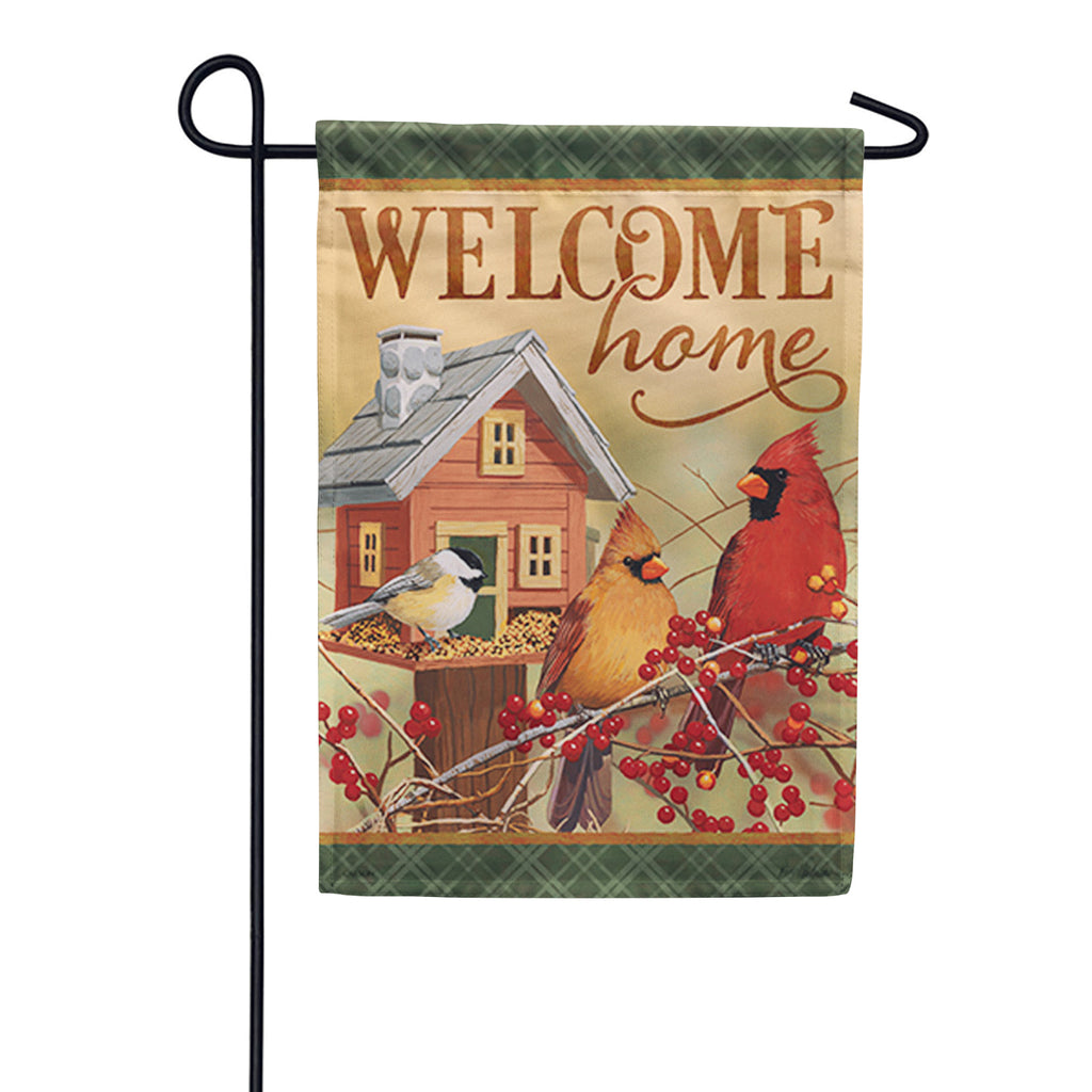 Carson Cardinal Home Garden Flag