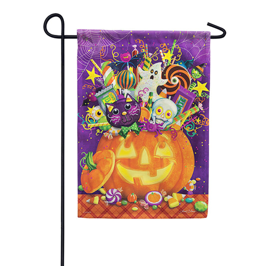 Carson Tricky Treats Garden Flag