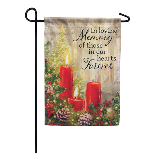 Carson Holiday Memory Garden Flag