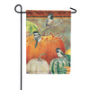 Carson Chickadees & Gourds Garden Flag