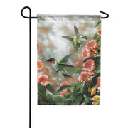 Carson Garden Flag - Trumpet Hummingbirds