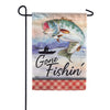 Carson Lodge Fishing Dura Soft Garden Flag