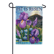 Carson Garden Flag - Easter Iris