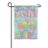 Carson Basket of Eggs Garden Flag