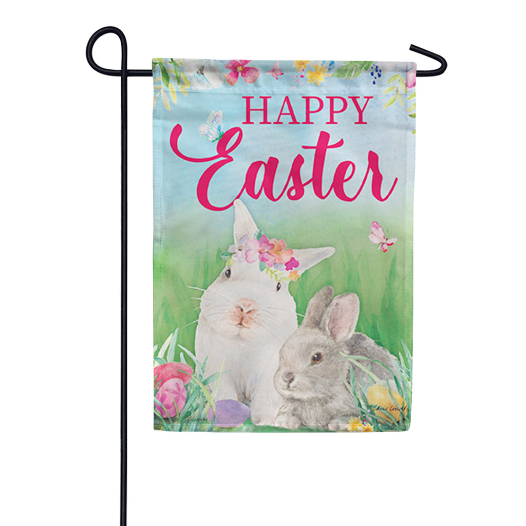 Carson Bunny Friends Garden Flag