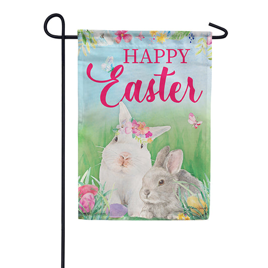 Carson Bunny Friends Garden Flag