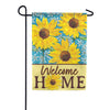 Carson Garden Flag - Sunflowers on Blue